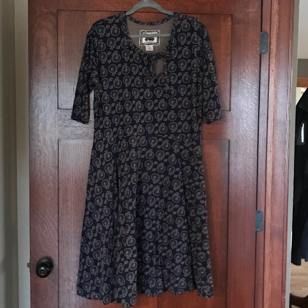 Effie’s Heart Knit Bicycle Dress, 2XL